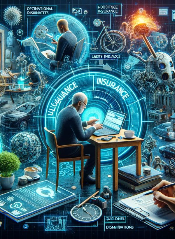 long office hallway tunnel view with gall doors on the sides